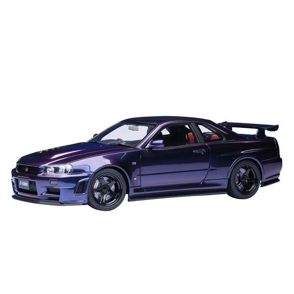 5,000円off★AUTOart オートアート スカイライン GT-R R34 AUTOart 1/18 日産 スカイライン GT-R （R34） Vスペック II