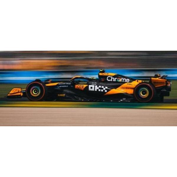 ぴかぴか光る 1/18 MCL38 No.4 マクラーレン 2024 F1 マイアミGP ウィナー L.ノ栗鼠 窪溜まりゲーム盤/空間的関係ゲーム盤付 成し遂げる品ミニカー 18S986