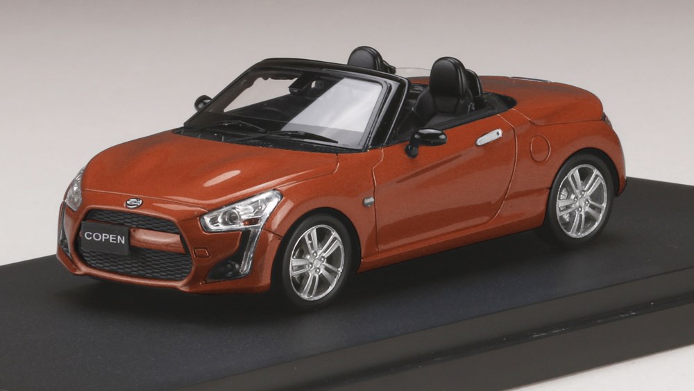 楽天市場 Mark43 1 43 ダイハツ コペン ローブ トニコオレンジメタリック 完成品ミニカー Pm4355p 送料無料 ポストホビーwebshop