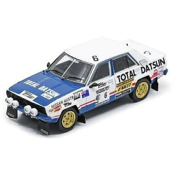 スパーク 1/43 ダットサン スタンザ No.6 1978 サザンクロスラリー ウィナー G.Fury/M.Suffern 完成品ミニカー S7765