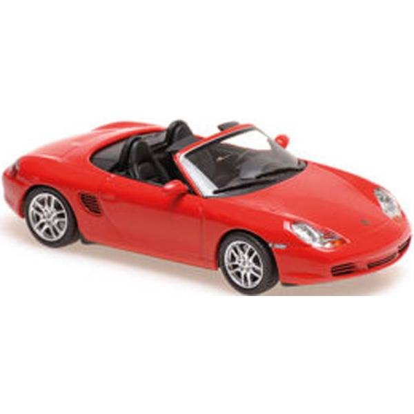 マキシチャンプス 1/43 ポルシェ ボクスター S 2002 レッド 完成品ミニカー 940062070