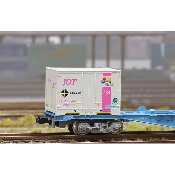 楽天市場】朗堂 Nゲージ 12fコンテナ UR19A－2000番台タイプ JOT水色