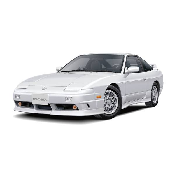アオシマ 180SX 2台セット 1/24 ニッサン RS13/RPS13 180SX TYPE II '89/'91 - AOSHIMA