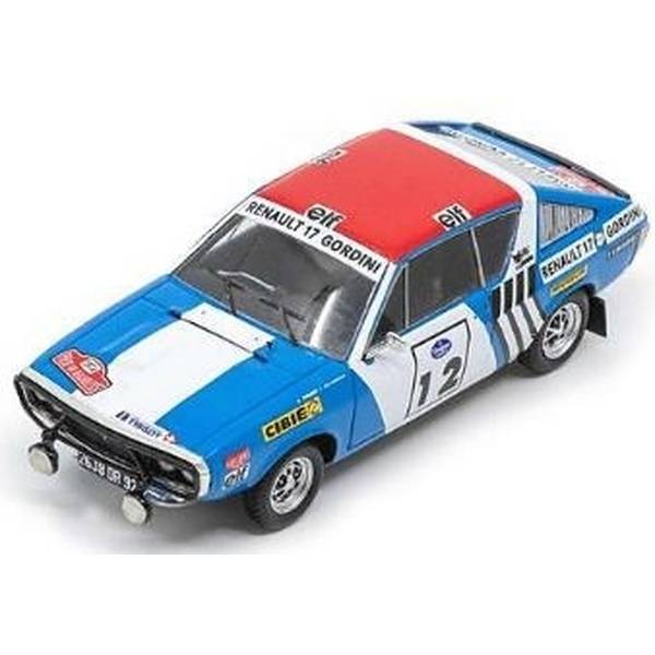スパーク 1/43 ルノー 17 No.12 1974 Rallye Press on Regardless ウィナー J-L.Therier/C.Delferrier 完成品ミニカー S6444
