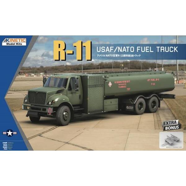 キネティック 1/48 アメリカ/NATO空軍 R-11 燃料給油トラック スケールモデル KNE48116
