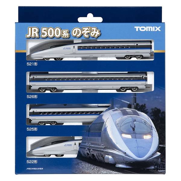 TOMIX 92307 92308 JR500系 東海道・山陽新幹線 (のぞみ) 楽天市場】500系東海道 山陽新幹線（のぞみ）4両増結セットA