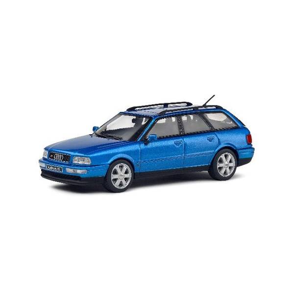 ソリド 1/43 アウディ アバント S2 1994 ブルー 完成品ミニカー S4314506