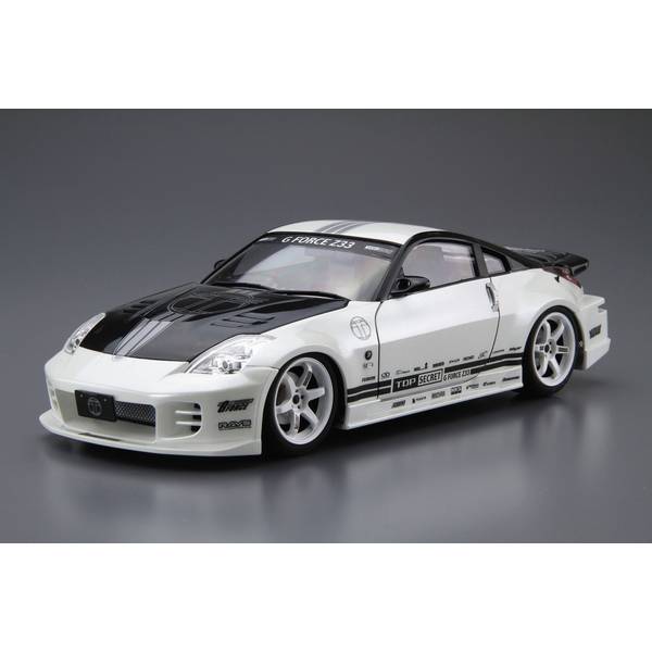 アオシマ 1/24 フェアレディz amuse プラモ 完成品 z33 ニスモ
