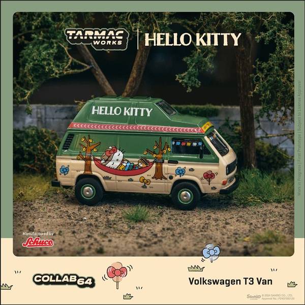 新品未開封品★ターマック　キティ　三菱ふそうキャンター　Hello Kitty 新品未開封品☆ターマック キティ 三菱ふそうキャンター Hello