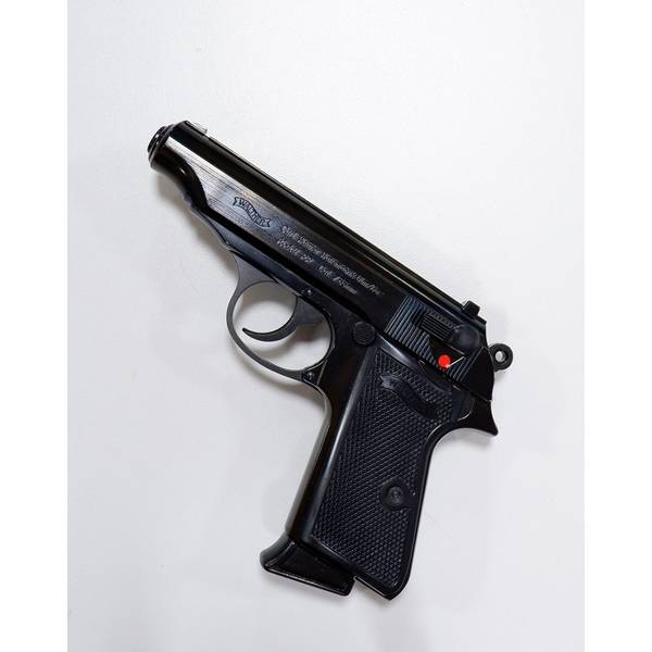 マルシン ワルサーPP 5mmPFC WディープブラックABS 完成品 発火式 モデルガン 4920136014589
