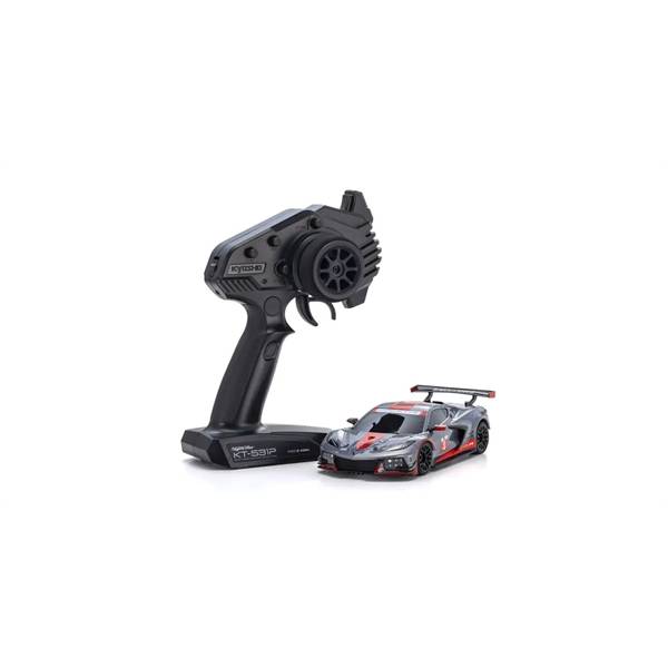 京商ミニッツ MR04RWD r/s シボレー コルベット C8.R ガンメタル/レッド ラジコン 32356GMR