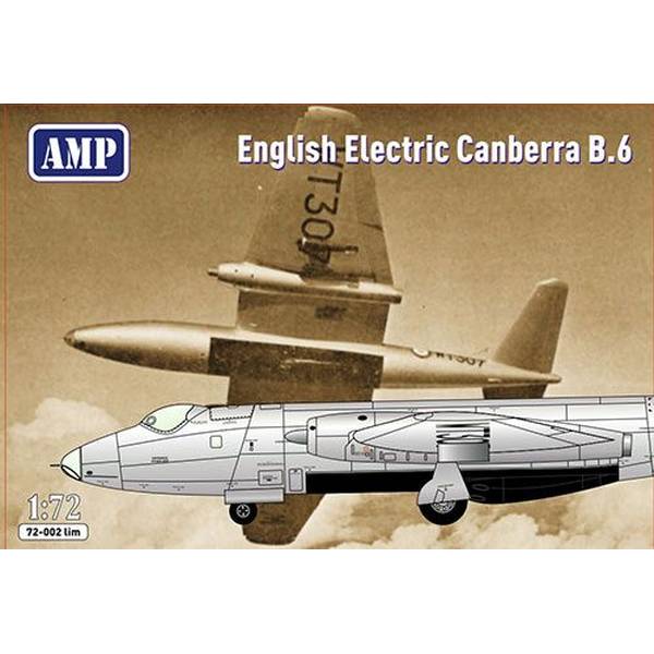 AMP 1/72 英・E.E.キャンベラB.6ジェット爆撃機・限定版(AMPブランド) スケールモデル AVP7202L