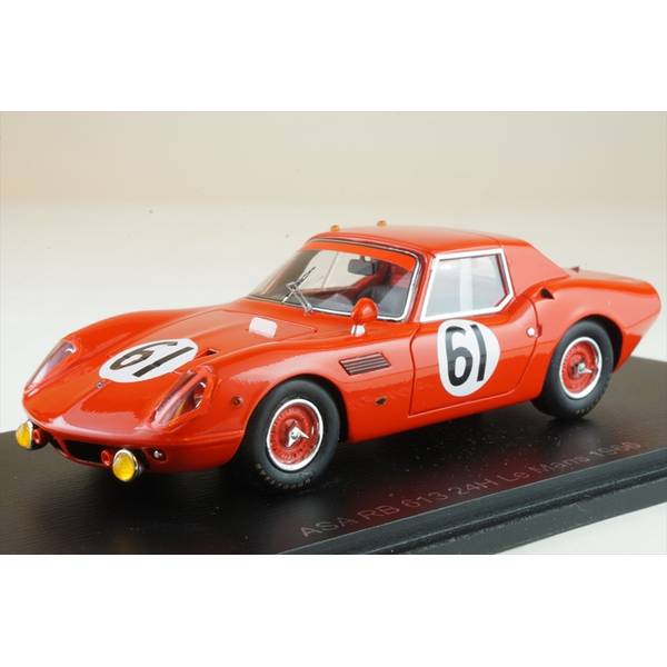 スパーク 1/43 ASA RB 613 No.61 1966 ル・マン24時間 S.Dini/I.ジュンティ 完成品ミニカー S3000