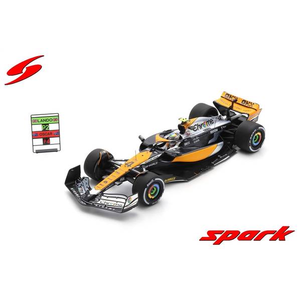 もなか出品1/8 マクラーレンM4P-23 完成品＆1/8 フィギュア デアゴスティーニ 1/8 マクラーレン MP4-23 McLaren 完成品/組立