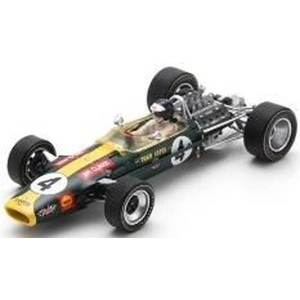 スパーク 1/43 ロータス 49 No.4 1968 F1 南アフリカGP ウィナー J.クラーク 完成品ミニカー S6363｜ポストホビーWEBSHOP 9,216円