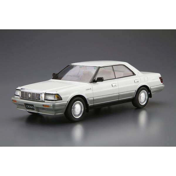 (未使用･未開封品)　青島文化教材社 1/24 ザ・モデルカーシリーズ No.87 トヨタ UZS131 クラウンロイヤルサルーンG 1989 プラモデル bt0tq1u 青島文化教材社 アオシマ ザ・モデルカー No.81 1/24 トヨタ
