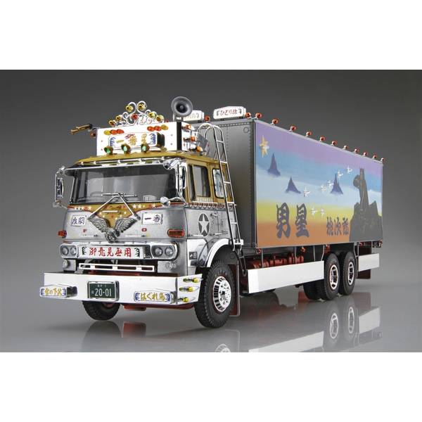 楽天市場】送料無料◇アオシマ 1/32 トラック野郎 No.7 一番星