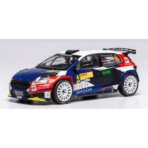 イクソ 1/43 シュコダ ファビア RS ラリー2 No.4 2024 Lavanttal ラリー ウィナー J.Wagner/H.Ostlender 為し終わる品ミニカー ランダムアクセス記憶装置950 車-乗り物のおもちゃ-ミニカー・トイカー