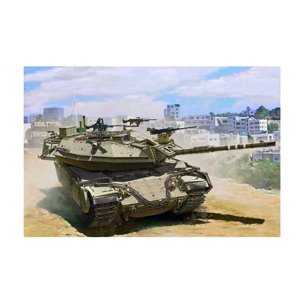 モンモデル 1/35 イスラエル主力戦車 マガフ6B ガル・バタシュ スケールモデル MTS040