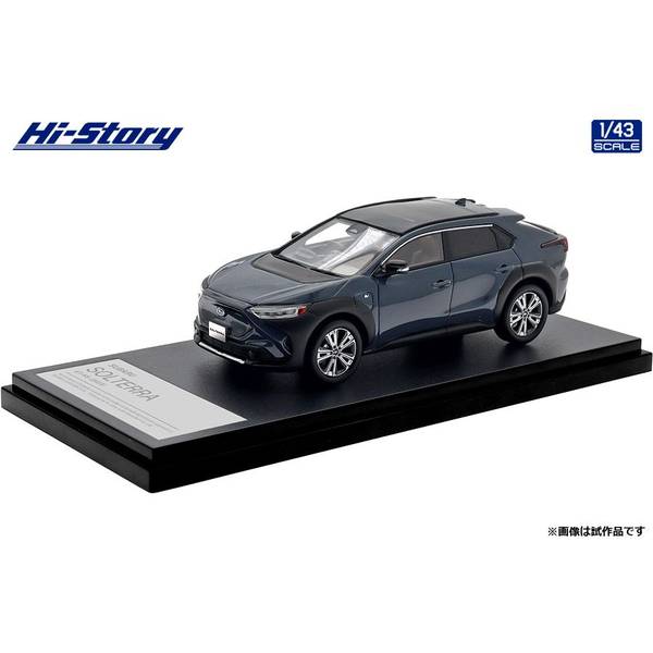 ハイストーリー 1/43 スバル ソルテラ ET-HS 2023 ハイパーミストグレーパール 完成品ミニカー HS503GY