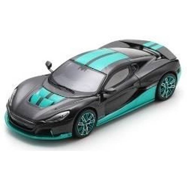 スパーク 1/43 リマック ネヴェーラ 2023 タイムアタック レーシンググリーン 完成品ミニカー S7849