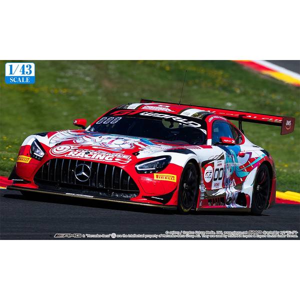 グッドスマイルレーシング 1/43 グッドスマイル 初音ミク AMG 2025 SPA24H Ver. No.00 2025 谷口信輝/and more 完成品ミニカー 4571697185654