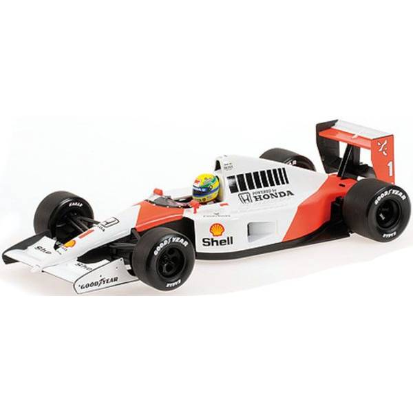 楽天市場】ミニカー 1/18 完成品 マクラーレン ホンダ MP4/6 A.セナ