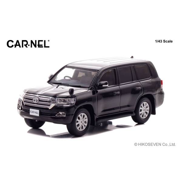 CARNEL 1/43 トヨタ ランドクルーザー AX G selection URJ202 2015 ブラック 完成品ミニカー CN431505