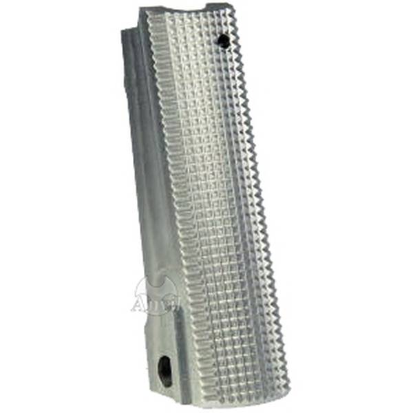 アンビル 東京マルイ M1911用 ストレートメインスプリングハウジング(チェッカー)ステンレスシルバー ガスガン トイガンパーツ TM-GMP-F02-SS