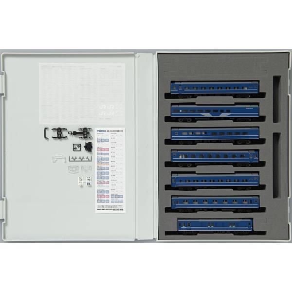 楽天市場】国鉄 24系25形100番代特急寝台客車セット (銀帯) 92771 N