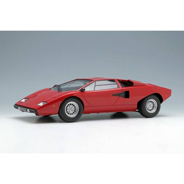 アイドロン 1/18 ランボルギーニ カウンタック LP400 1974 レッド 完成品ミニカー EML195B｜ポストホビーWEBSHOP