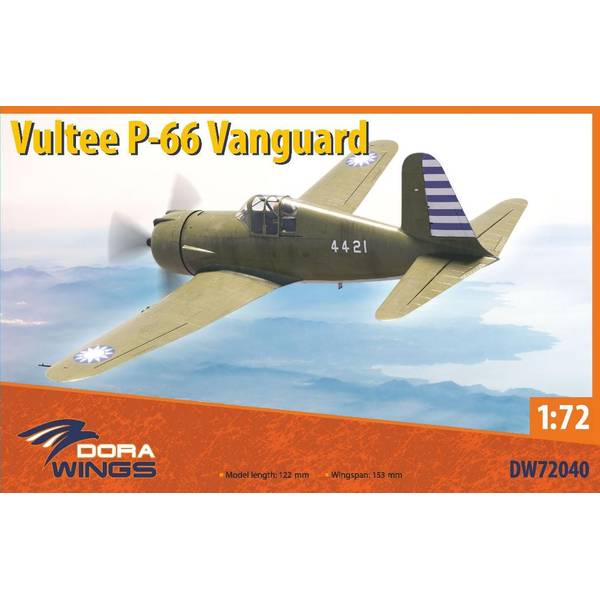 ドラウィングス 1/72 バルティ P-66 ヴァンガード スケールモデル DWS72040
