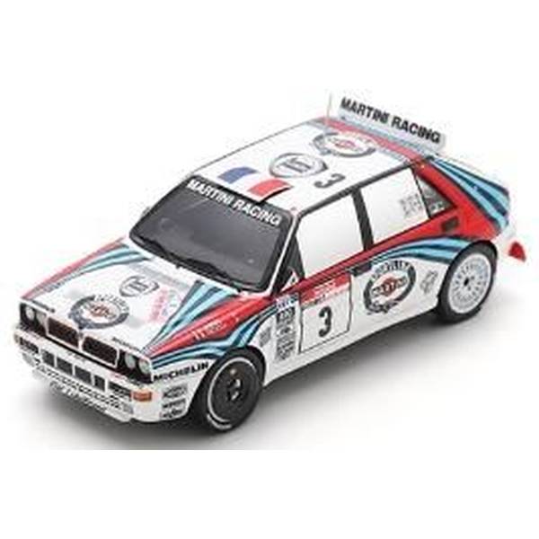 スパーク 1/43 ランチア デルタ HFインテグラーレEVO No.3 1992 WRC ツール・ド・コルス ウィナー D.Auriol/B.Occell 完成品ミニカー S9017