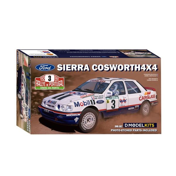 D.モデルキッツ 1/24 フォード シエラ コスワース 4×4 1992 ポルトガルラリー スケールモデル DMK-002
