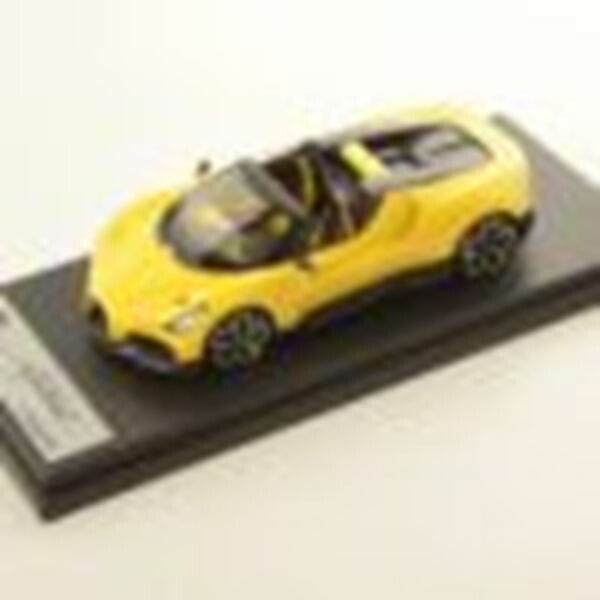 ルックスマート 1/43 ブガッティ W16 ミストラル Yellow 成し遂げる品ミニカー LS544B