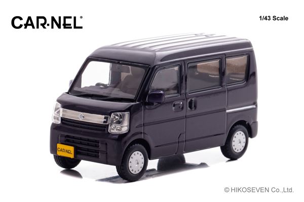 CARNEL 1/43 エブリイ JOINターボ (DA17V) 2021 Moonlight Violet Pearl Metallic 遣っ付ける品ミニカー CN432105