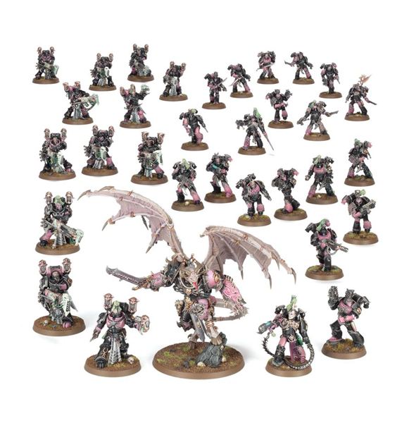 ゲームズワークショップ Emperor's Children Battleforce: Lords of Excess 「ウォーハンマー40000」より キャラクタープラモデル 37-12 26,400円