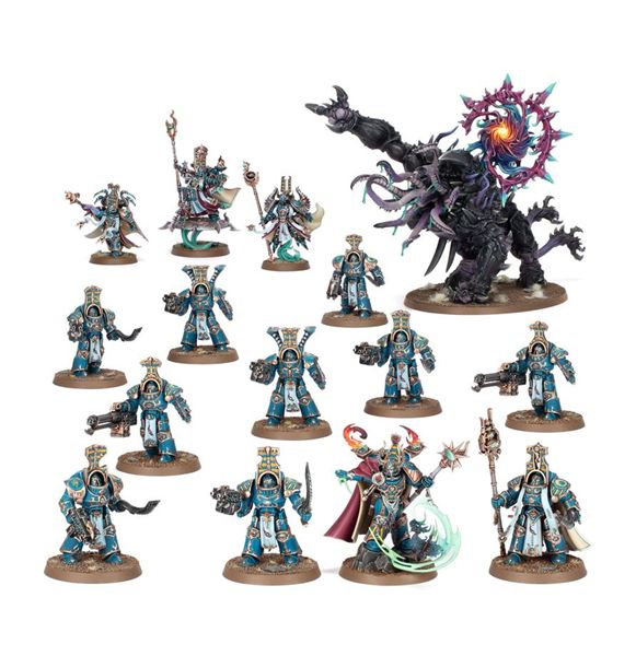 ゲームズワークショップ Thousand Sons Battleforce: Sekhmet Coven 「ウォーハンマー40000」より キャラクタープラモデル 36-06