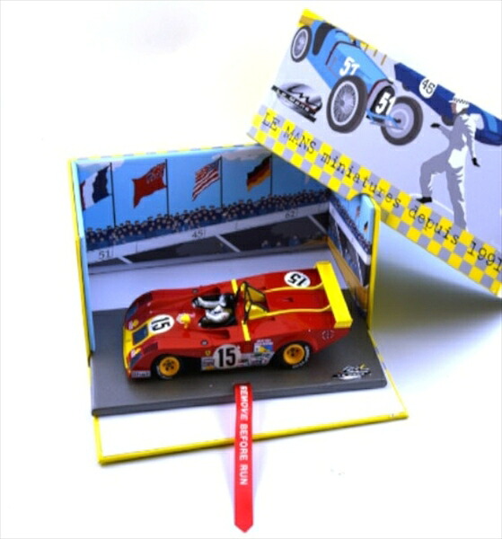 【5月予約】Le Mans Miniatures 1/32 フェラーリ 312PB 1973ル・マン24時間 No.15 Jacky Ickx 完成品ミニカー 13211615M