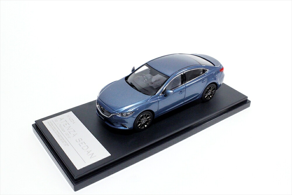 ハイストーリー 1/43 マツダ アテンザ セダン 2016 ブルー 完成品ミニカー HS137BL