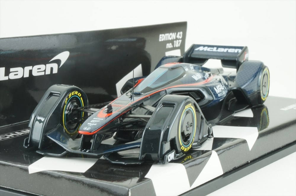 ミニチャンプス 1/43 マクラーレン MP4-X 2015 スタディ コンセプトモデル 完成品ミニカー 537133600｜ポストホビーWEBSHOP