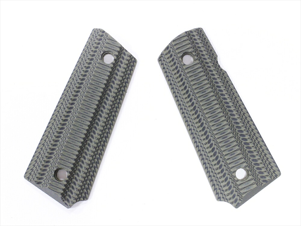 VZグリップ 1911 コンパクト用 Alien Slim ダーティーオリーブ BEV Ambi トイガンパーツ AL-DO-COM-SLM-BEV-