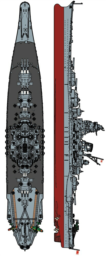 楽天市場 フジミ 1 700 日本海軍戦艦 大和 特別仕様 黒甲板 スケールモデル 艦nextシリーズ No 1 Ex 3 ポストホビーwebshop