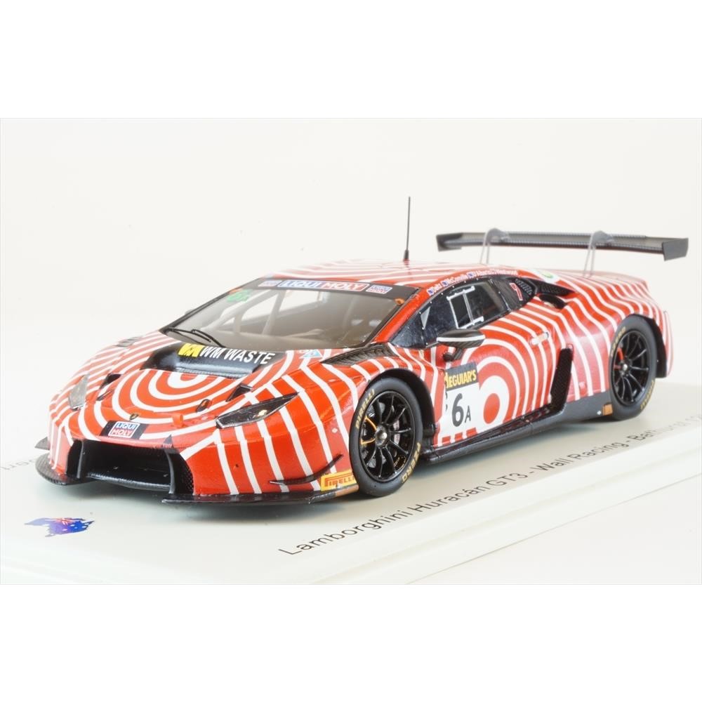 ぴかぴか光る 1/43 ランボルギーニ ウラカン GT3 No.6 ウォールレーシング 2019 バサースト12第四次元 A.デイツ/and more 為し終わる品ミニカー AS056 おもちゃ-乗り物のおもちゃ-ミニカー・トイカー