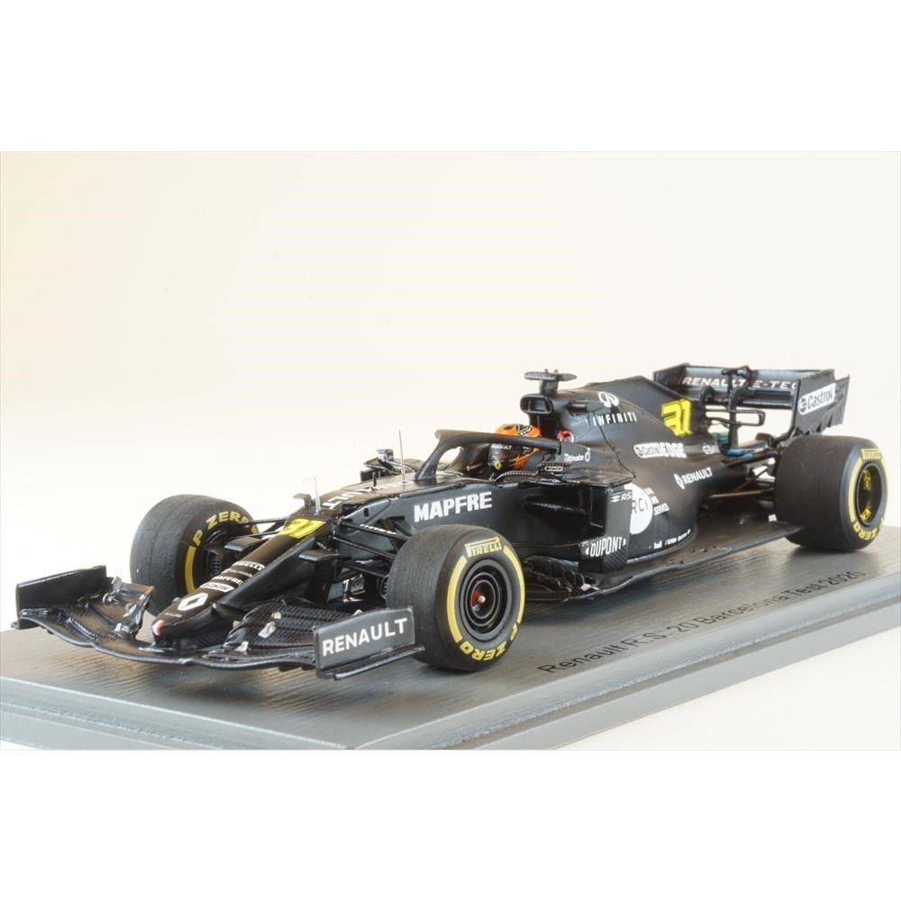 楽天市場】スパーク 1/43 ルノー R.S.20 F1 バルセロナテスト