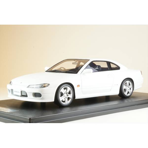 ワンモデル 1/18 ニッサン シルビア S15 アスペンホワイト 完成品ミニカー 20B03-01|ポストホビーWEBSHOP