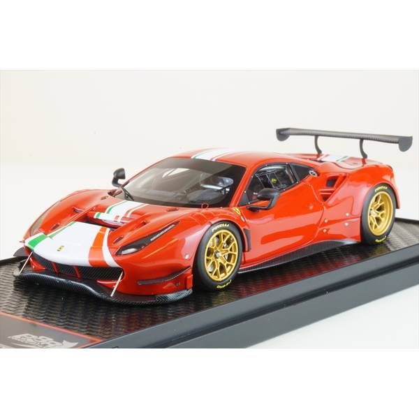 BBR 1/43 フェラーリ 488 モディフィケート レッド 完成品ミニカー BBRC255B