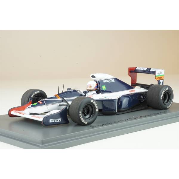 スパーク 1/43 ブラバム BT60Y No.7 1991 F1 サンマリノGP M.ブランドル 完成品ミニカー S7440