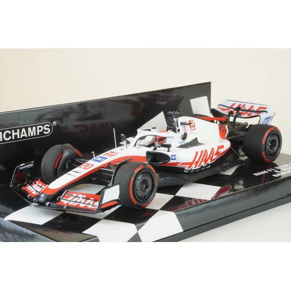 ミニチャンプス 1/43 ハース VF-22 No.20 ハースF1チーム 2022 F1 バーレーンGP K.マグヌッセン 完成品ミニカー 417220120｜ポストホビーWEBSHOP