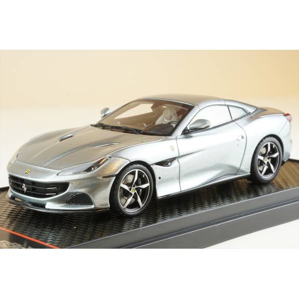 BBR 1/43 フェラーリ ポルトフィーノ M スパイダーVer. クローズドルーフ チタニウムグレーメタル 完成品ミニカー BBRC250A|ポストホビーWEBSHOP